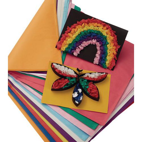 Papier De Soie Multicolore - Paquet De 480 - Classmates