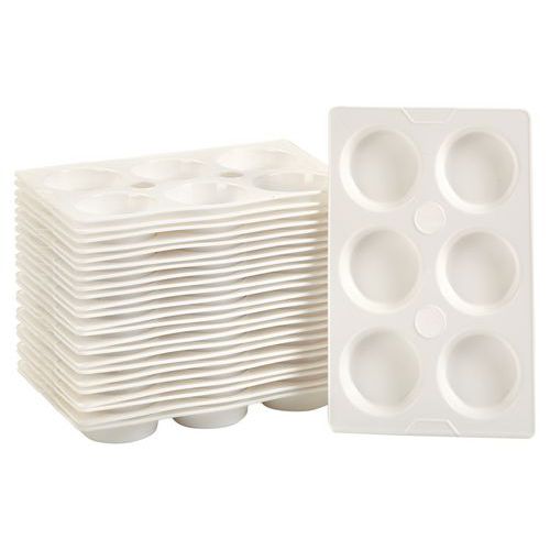 Palette de peinture - 6 compartiments empilables - Classmates