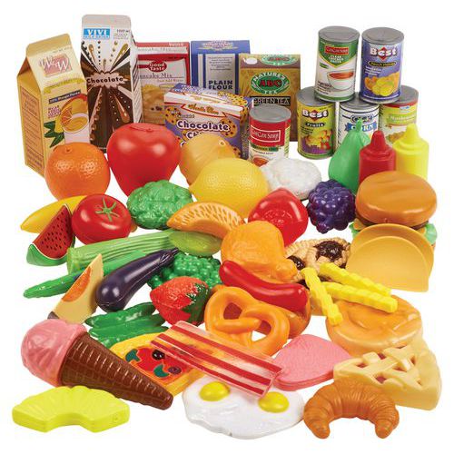Coffret D'épicerie - 60 Pièces De Jeu - Hope Education