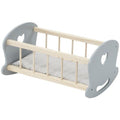 Berceau de poupée en bois avec accessoires - Hope Education