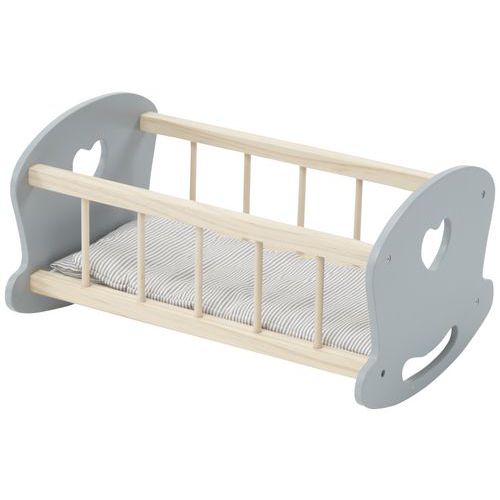 Berceau de poupée en bois avec accessoires - Hope Education