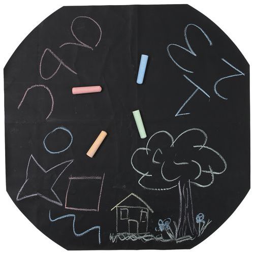 Tapis de jeu tableau noir - Facile à nettoyer - Hope Education