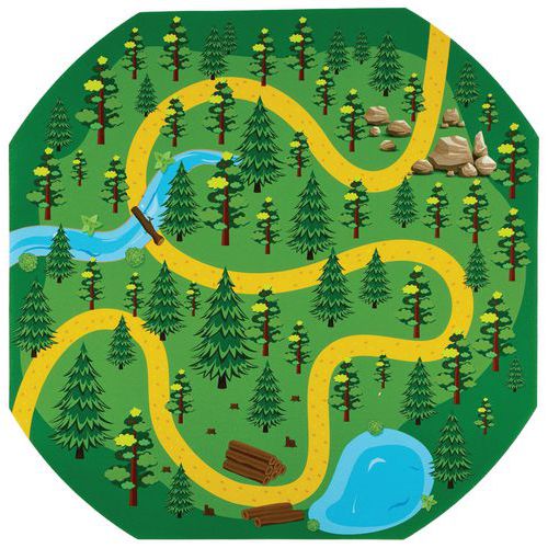 Tapis De Jeu - Thème Forêt - Hope Education