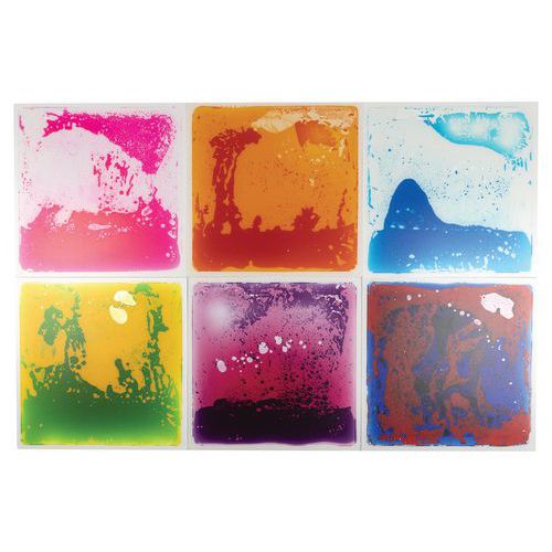 Dalle Sensorielle Colorée - 6 Pièces - Hope Education