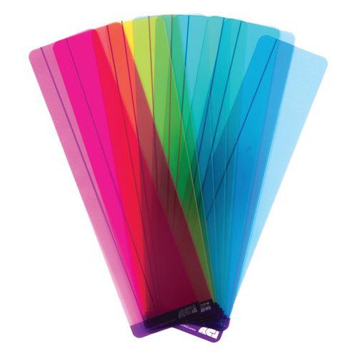 Règles De Lecture Colorées - 10 Pièces - Lda
