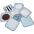 Lot de 7 Carré de sol texturés - 6 pièces + 1 sac de rangement - Hope Education