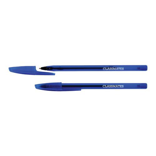 Stylo à bille - Design élégant - Bleu - Classmates