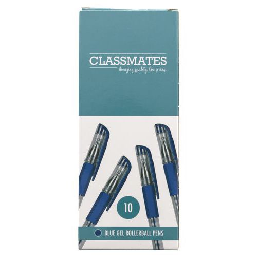 Stylo roller à encre gel - Grip texturé - Classmates