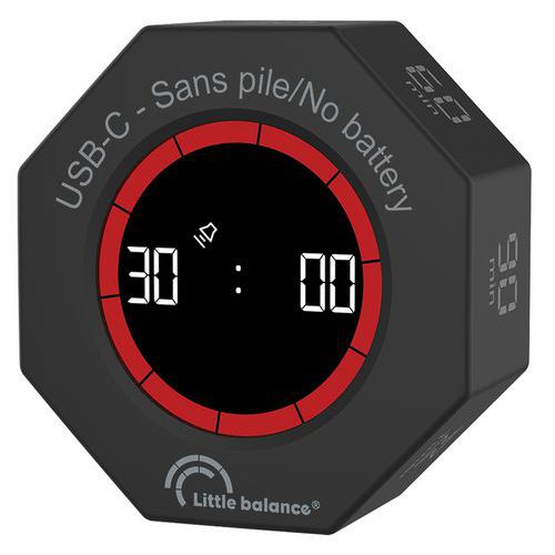 Minuteur Digital Rechargeable Usb-c