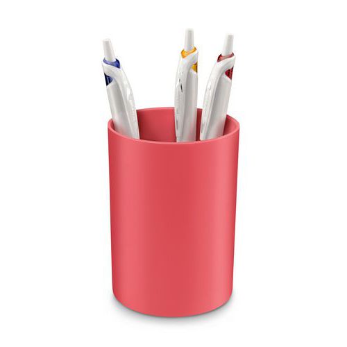 Pot à crayon first Ø 75 H 105 mm coquelicot