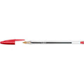 Stylo-bille Pte Moy Ø 1mm Recharg Rouge Bic Cristal