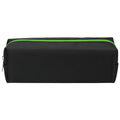 Trousse rectangulaire EcoKids Pop coloris noir zip vert