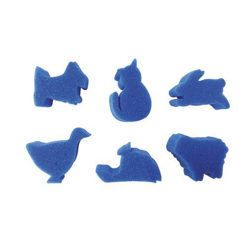 Lot de 18 Sachet animaux, sujets, printemps (18 pièces) 45 x 40 mm