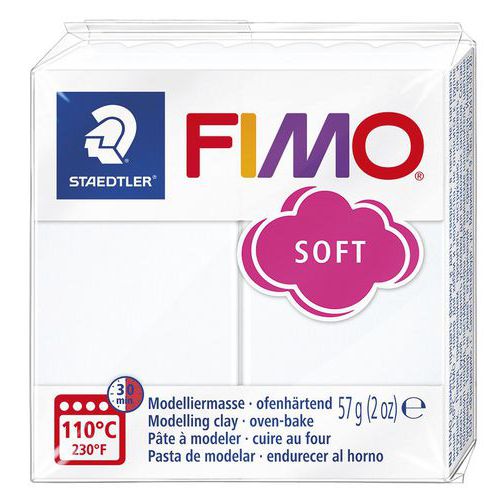 Bloc Fimo 57g - Blanc
