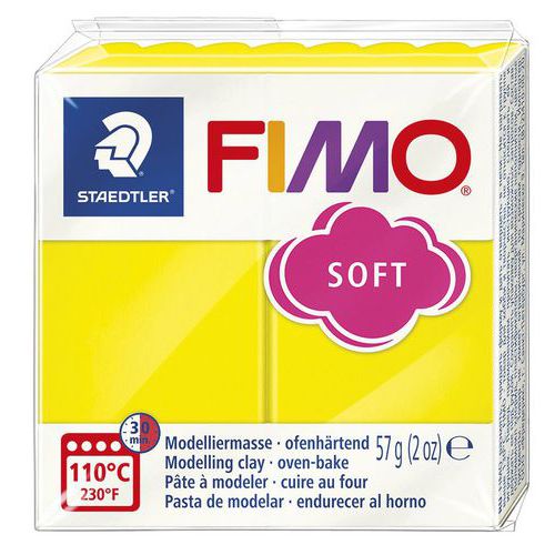 Bloc Fimo 57g - Jaune