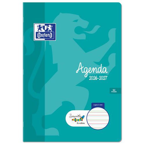 Agenda pour DYS 21 x 29,7 cm Serpodile - Oxford