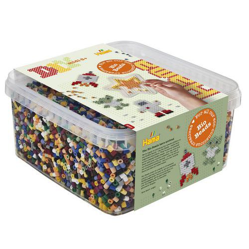 Baril 15000 perles midi avec plaque - Hama