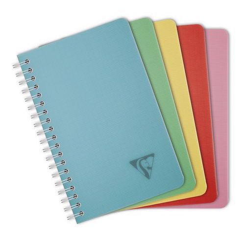 Carnet PP Linicolor reliure intégrale 11 X 17 cm 100p - Clairefontaine
