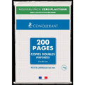 Etui 50 Cop Doubl Conq 200p 70g A4 Perforées 5x5