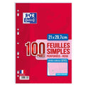 Etui 50 Feuilles 100p A4 Seyès 80g Rose