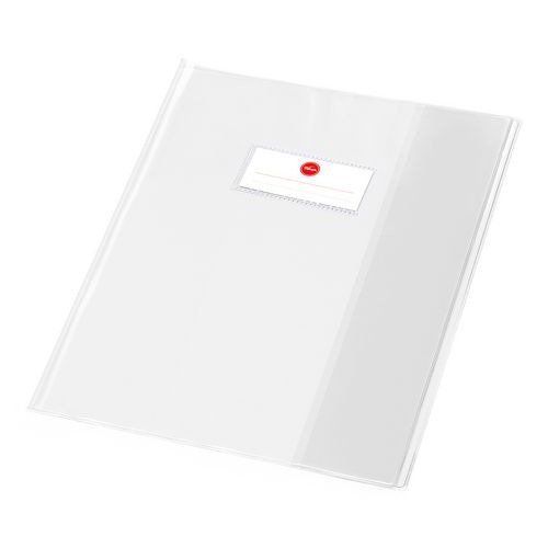 Protège-cahier 24x32 Plast Crist Incol Ép20/100è