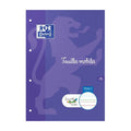 Feuilles Mobiles Serpodile Perforées A4 100 Pages Ligné 5mm