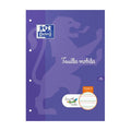 Feuilles Mobiles Serpodile Perforées A4 100 Pages Ligné 2mm