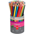 Pot 72 Crayons De Couleurs Triangulaires Mine 32 Mm