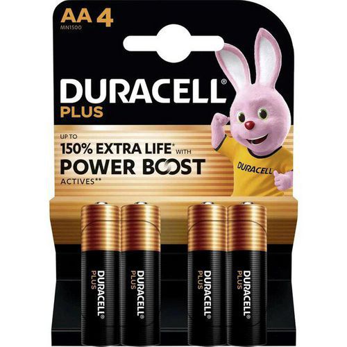 Pile alcaline AAA/LR3 150% PLUS - Duracell
