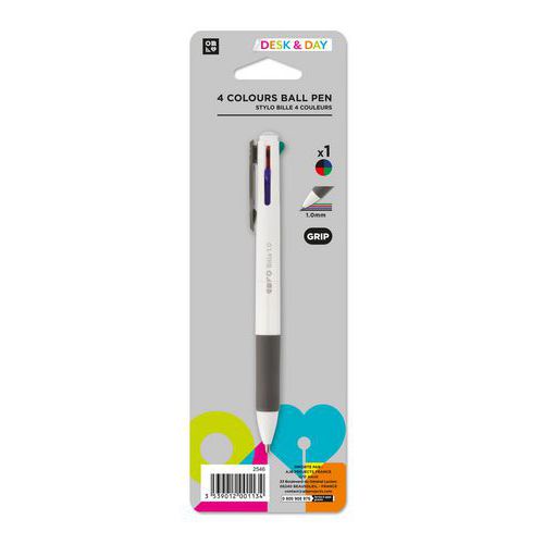 Stylo Bille 4 Couleurs