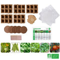 Coffret de sachets graines bio de légumes - Radis et Capucine
