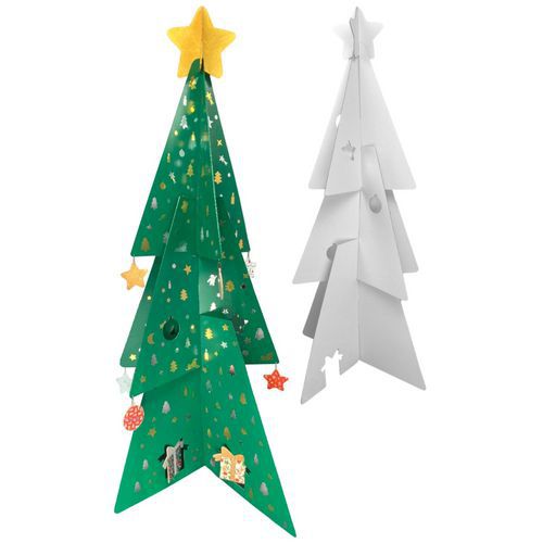 Sapin À Décorer-peindre-colorier