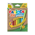 Boîte carton 24 feutres pointe moyenne joy eco family 2,8 mm - Carioca
