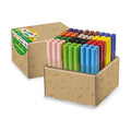 Schoolpack 72 Feutres Pointe Extra Large Couleurs Assorties