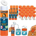 Schoolpack Pasticolle 6 X16 Recharges + 24 Pots Vides