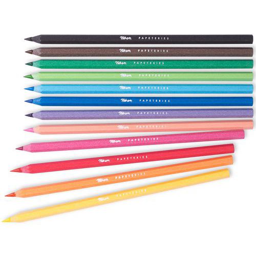 Pot de 72 crayons couleurs 18 cm résine - Pichon