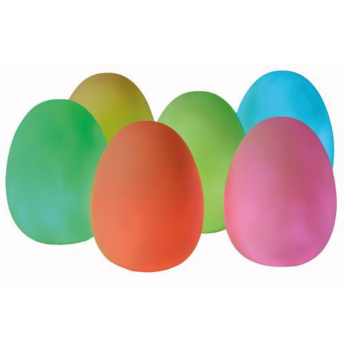 Oeuf lumineux - Lot de 6 - LDA