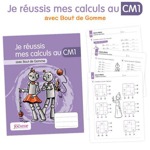 Je Réussis Mes Calculs Au Cm1 Cahier (6036)