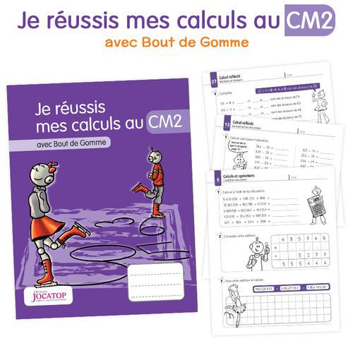 Je Réussis Mes Calculs Au Cm2 Cahier (6038)