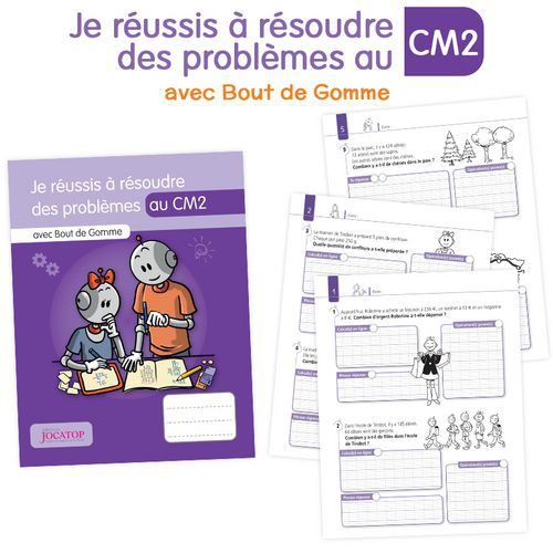 Je Réussis À Résoudre Des Problèmes Au Cm2 Cahier (6066)