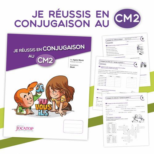 Je Réussis En Conjugaison Cm2 Cahier (6026)
