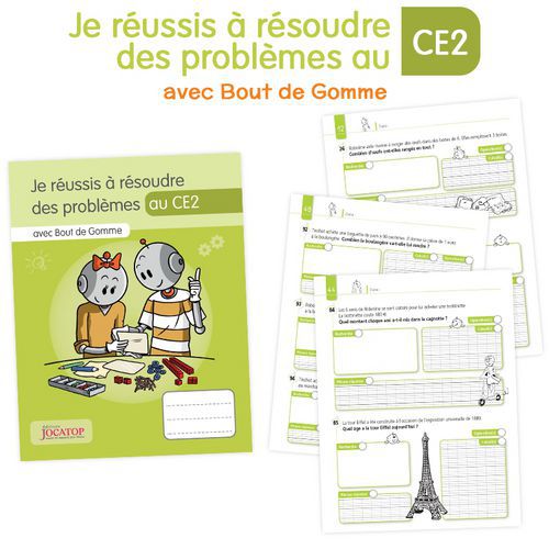 Je Réussis À Résoudre Des Problèmes Au Ce2 Cahier (6062)