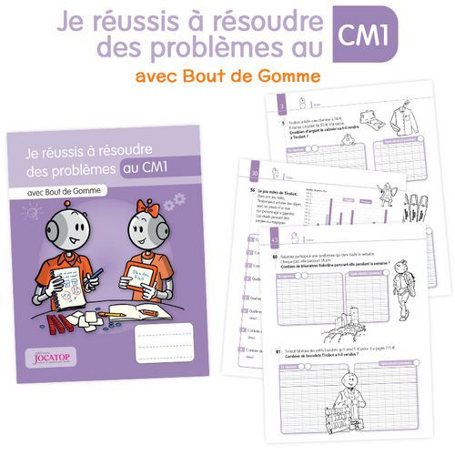 Je Réussis À Résoudre Des Problèmes Au Cm1 Cahier (6064)