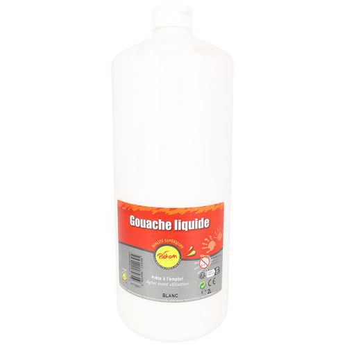 Flacon 2l Gouache Pichon Bec Verseur - Blanc