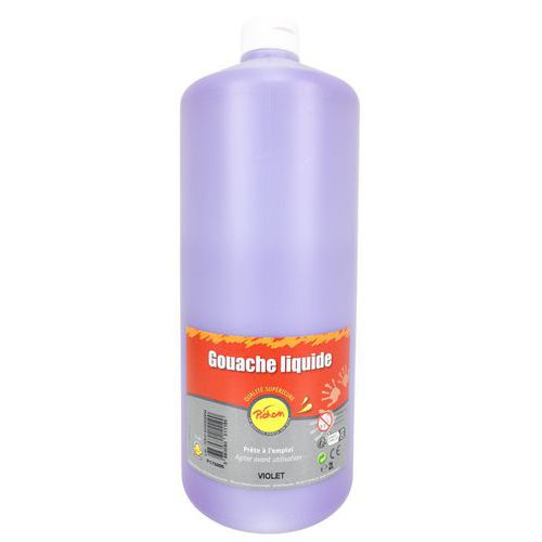 Flacon 2L gouache pichon bec verseur - violet