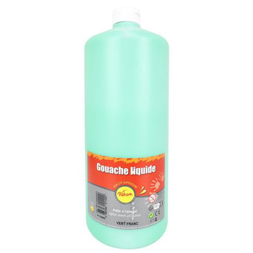 Flacon 2L gouache pichon bec verseur - vert franc