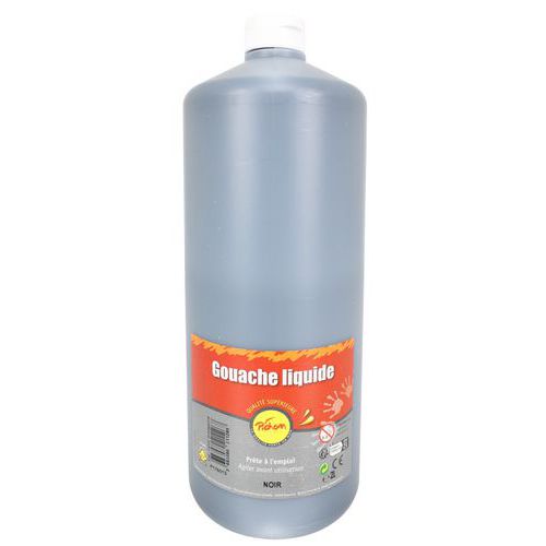 Flacon 2l Gouache Pichon Bec Verseur - Noir