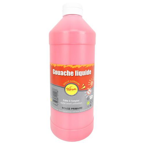 Flacon 1L gouache pichon bec verseur - magenta