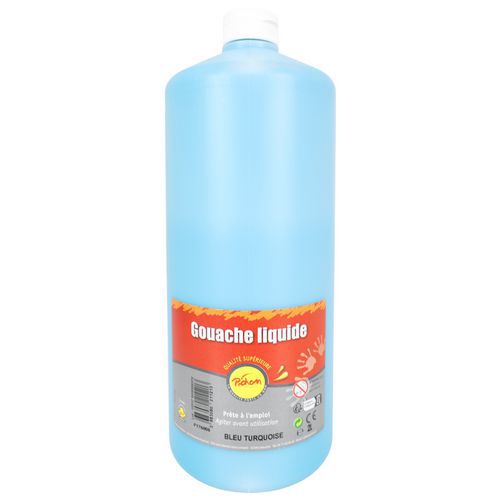 Flacon 2l Gouache Pichon Bec Verseur - Bleu Turquoise