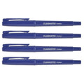 Stylo Feutre Fin Pointe Nylon - Bleu - Classmates